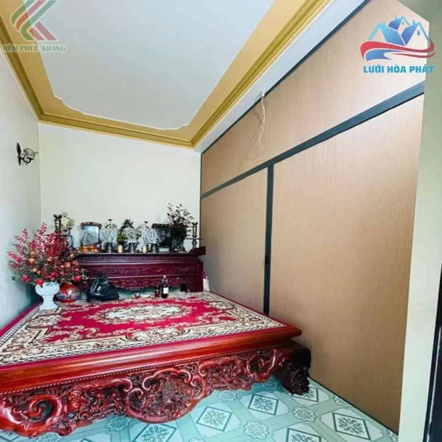 Vách ngăn tổ ong phòng thờ đẹp, hợp phong thủy