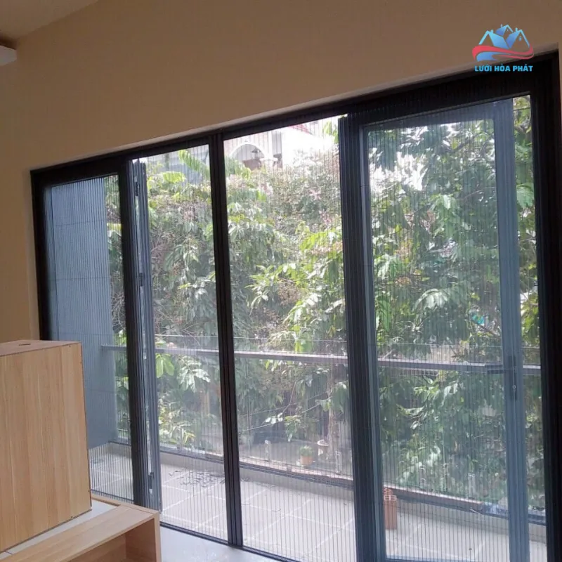 Cửa lưới chống muỗi dạng xếp DX 08