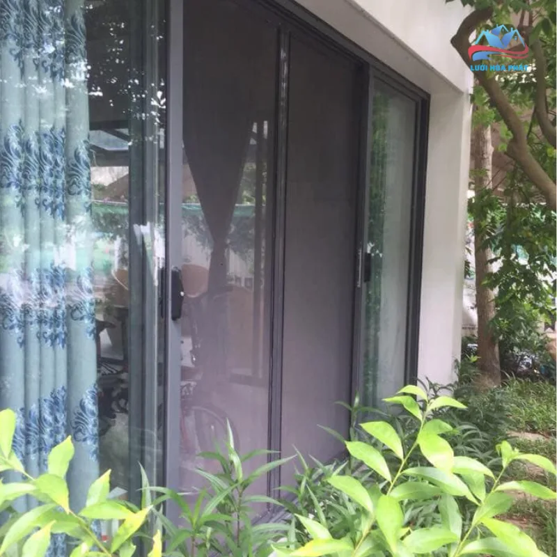 Cửa lưới chống muỗi dạng xếp DX 05