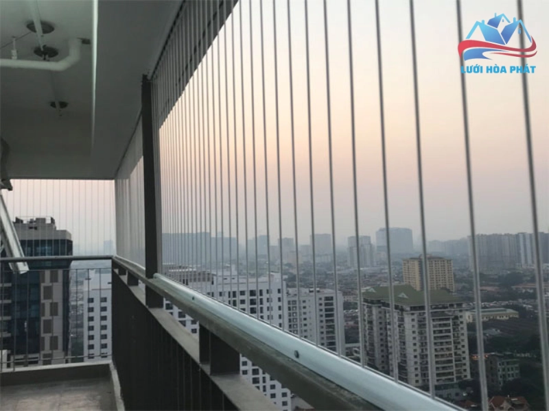 Lợi ích vượt trội của lưới an toàn ban công mang lại cho không gian sống