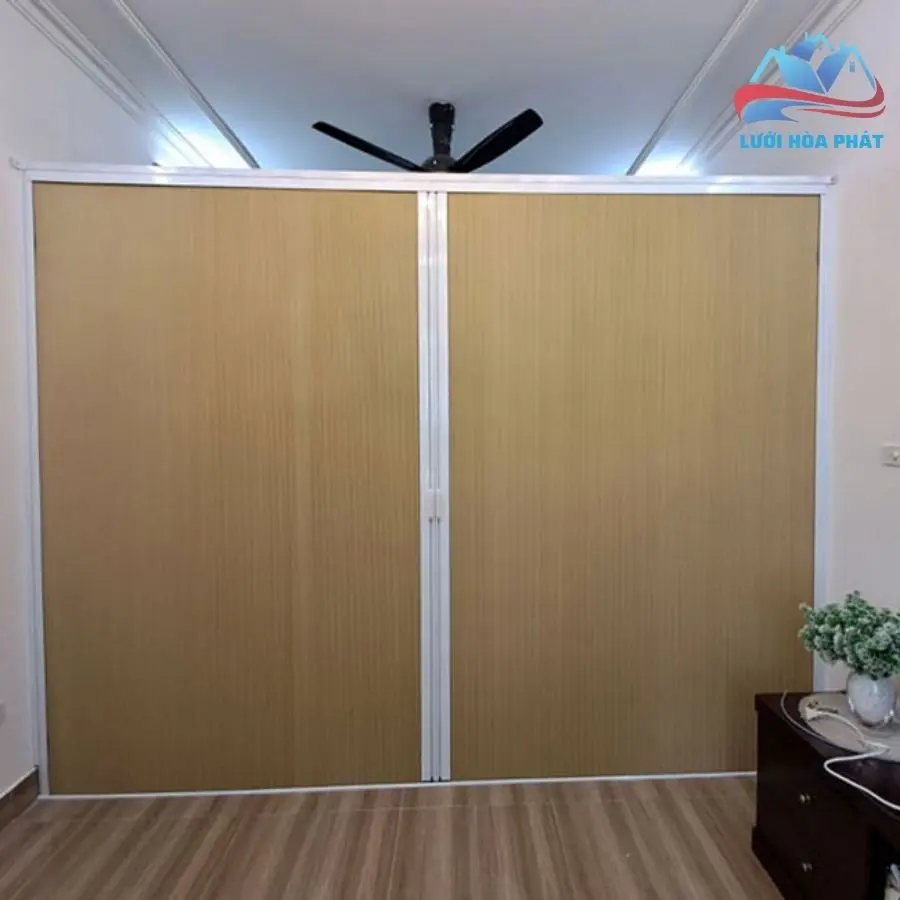 Vách rèm tổ ong ngăn phòng giữ nhiệt điều hòa