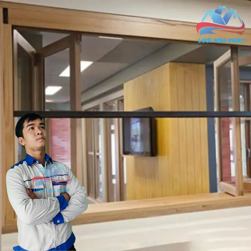 Cửa lưới chống muỗi tự cuốn TC 04