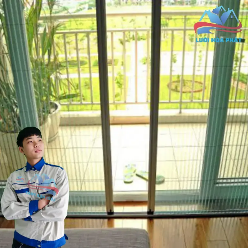 Cửa lưới chống muỗi tự cuốn TC 02
