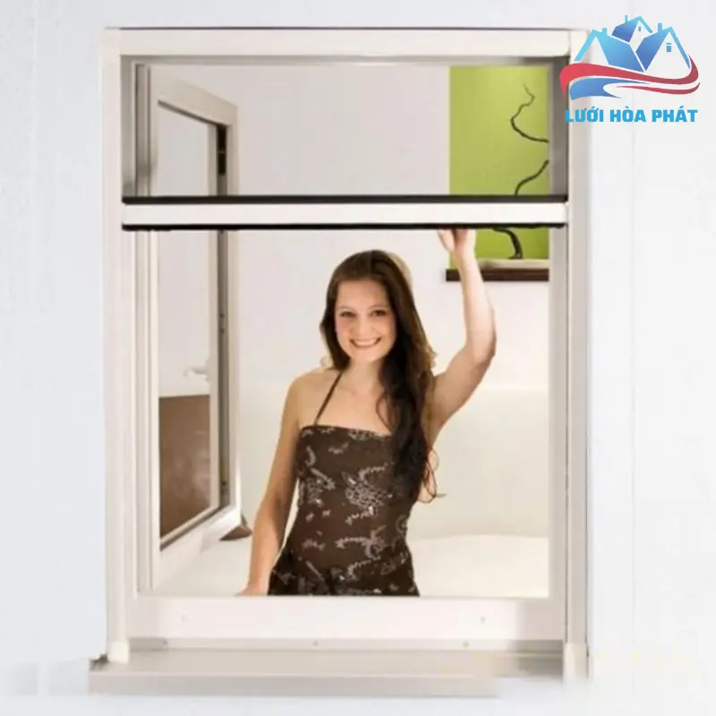 Cửa lưới chống muỗi cuốn 09