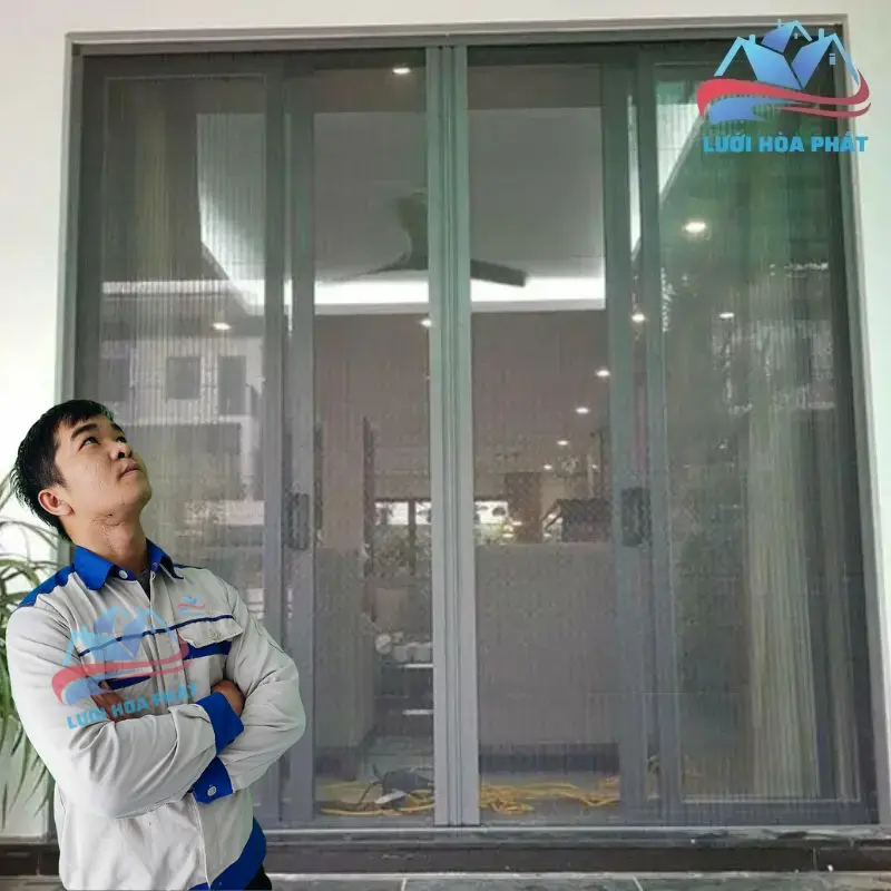 Cửa lưới chống muỗi cố định CD 09