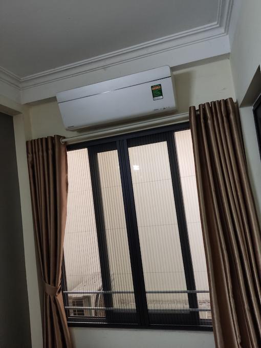 cửa lưới chống muỗi dạng xếp 2 cánh màu ghi DX 15